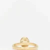 Ellis Mhairi Cameron 14K, Salt & Pepper Oval Diamond Ring