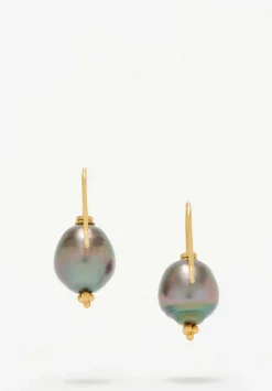 Prounis 22K, Tahitian Pearl Baby Linea Earrings