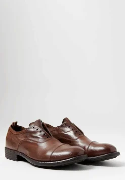 Officine Creative Leather Calixte Ignis T. Shoes In Cigar Brown