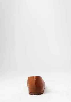 Marsèll Leather Coltellaccio Ballerina Flat In Caramello Brown