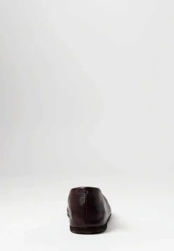 Marsèll Leather Coltellaccio Ballerina Flat In Cioccovino Brown