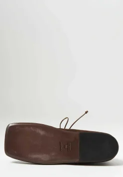 Marsèll Leather ''Spato'' Derby In Chocolate Brown