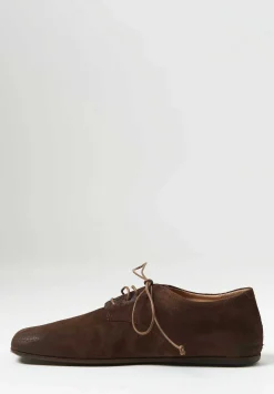 Marsèll Leather ''Spato'' Derby In Chocolate Brown