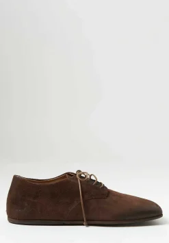 Marsèll Leather ''Spato'' Derby In Chocolate Brown