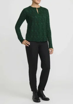 Lainey Keogh Lightweight Cardigan In Emerald Green