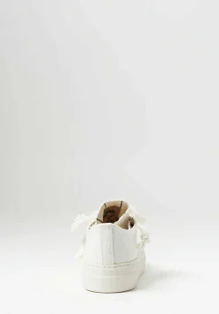 Uma Wang Linen Sneakers In Off White