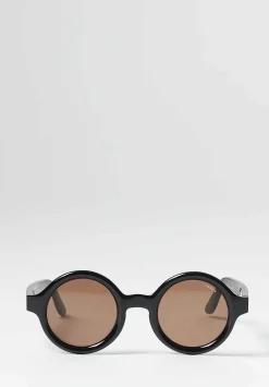 Lapima Marie Sunglasses In Black Solid
