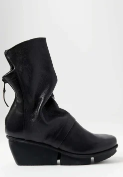 Trippen Mellow High Ankle Boot In Black