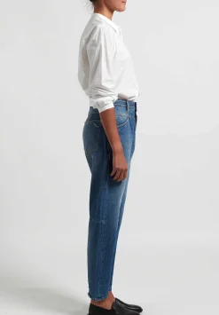 Closed Mid-Rise Jeans In Dark Blue