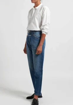 Closed Mid-Rise Jeans In Dark Blue