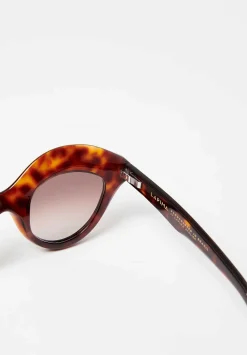 Lapima Nina Sunglasses In Havana Brown