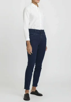 Closed Organic Cotton Milo Jeans In Blue Black