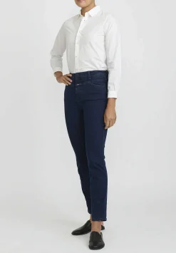 Closed Organic Cotton Milo Jeans In Blue Black