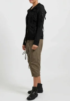 Rundholz Dip Patch & Pocket Racer Jacket In Black