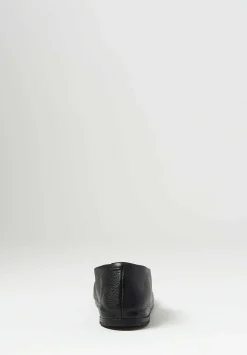 Marsèll Pebbled'' Leather Coltellaccio Ballerina Flat In Nero Black