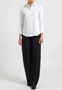 The Row Petra Shirt In White