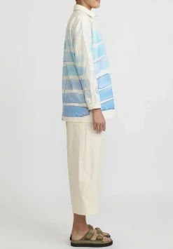 Toogood Raw Cotton Jacktar Trouser In Natural White
