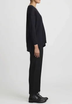Antonelli Rhondiola Tapered Pants In Nero Black