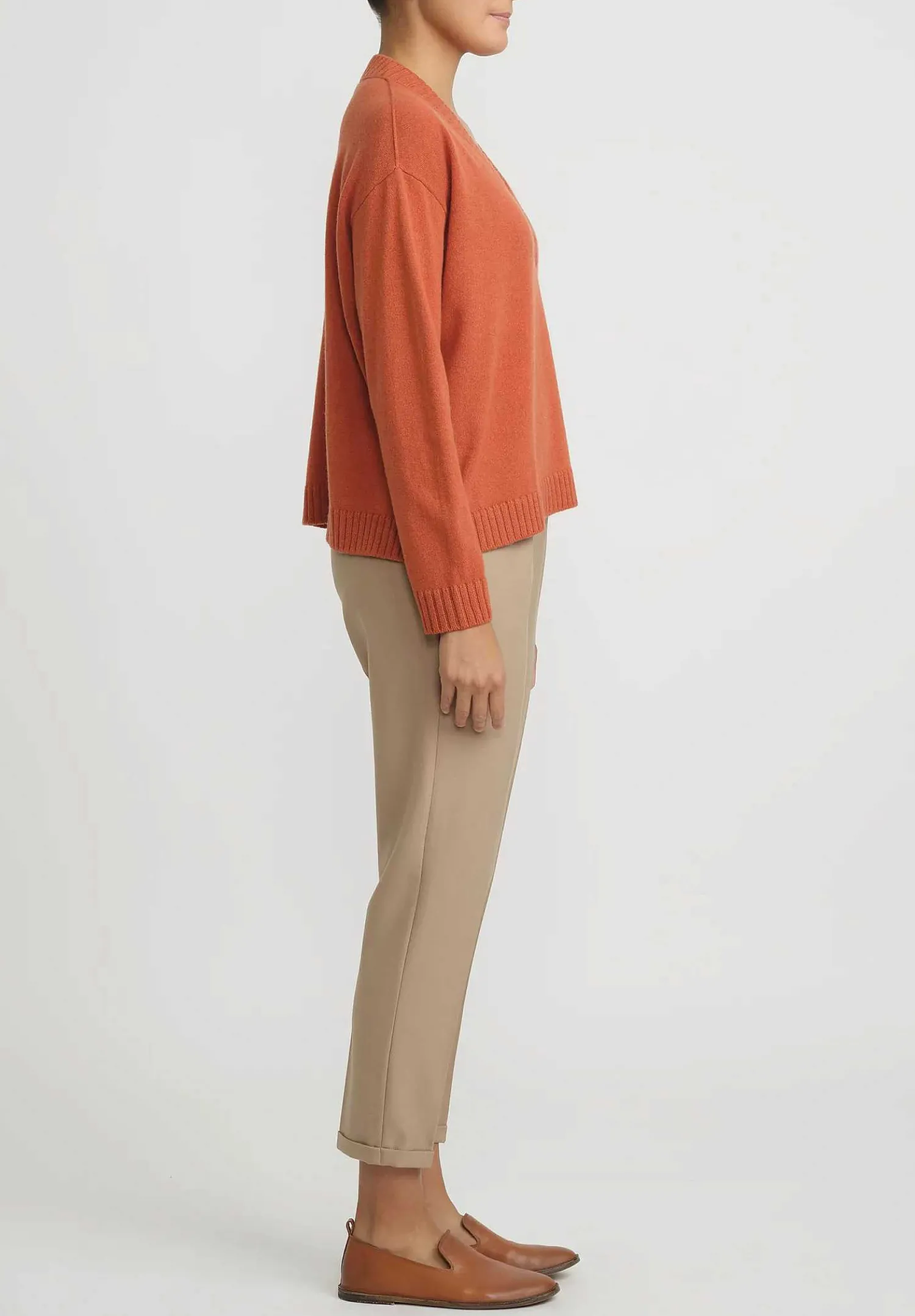Antonelli Rosalba Pants In Tan
