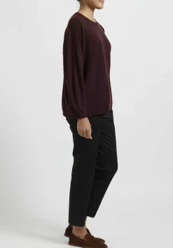 Hania New York Short Sasha Sweater In Bakelite Brown