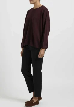 Hania New York Short Sasha Sweater In Bakelite Brown