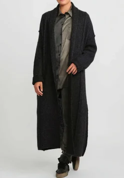 Uma Wang Silk Evaristo Tavella Shirt In Dark Grey