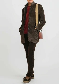 Uma Wang Silk Talley Tavella Top In Dark Red