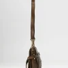 Campomaggi Simple Knot Crossbody Bag In Military Green