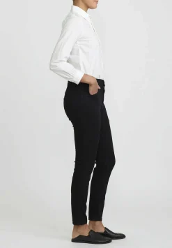 Closed Skinny Pusher Jeans In Black