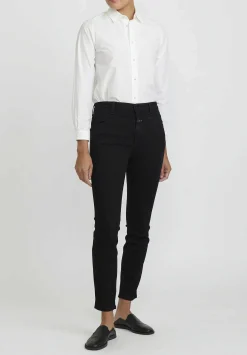 Closed Skinny Pusher Jeans In Black