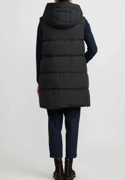 Antonelli Sleeveless ''Pinot'' Down Coat In Black