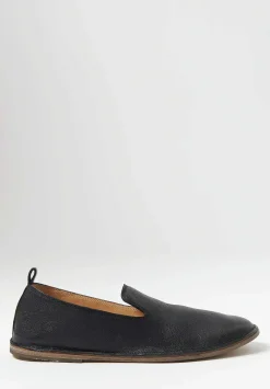 Marsèll Soft Leather Strasacco Pantafola Shoe In Black