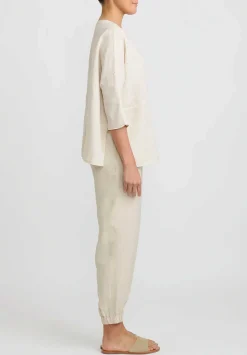 Antonelli Sonia Pants In Bone Natural