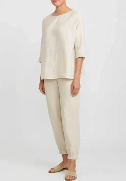 Antonelli Sonia Pants In Bone Natural
