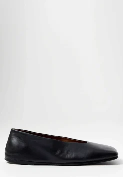 Marsèll Spatolona Ballerina Slip-On In Soft Black
