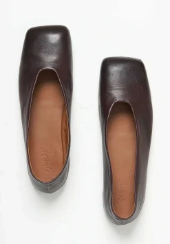 Marsèll Spatolona Ballerina Slip-On In Cioccovino Brown