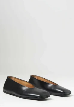 Marsèll Spatolona Ballerina Slip-On In Nero Black
