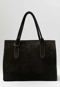Corîu Suede Large Bitta Bag In Dark Brown