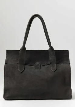 Corîu Suede Large Bitta Bag In Grey