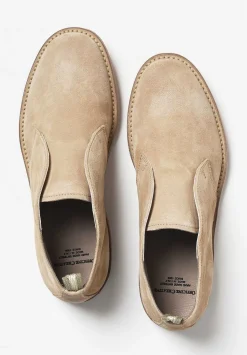 Officine Creative Suede Linzi Bootie In Nude Sapring