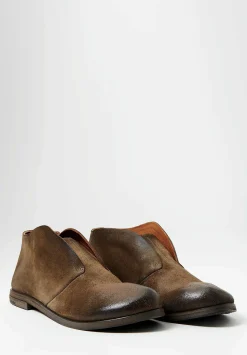 Marsèll Suede Listello Slip-On Shoe In Malta Brown