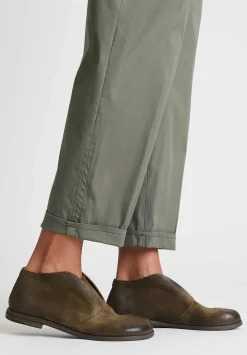 Marsèll Suede Listello Slip-On Shoe In Malta Brown