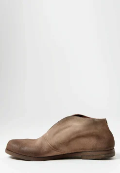 Marsèll Suede Listello Slip-On Shoe In Argilla Brown