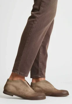 Marsèll Suede Listello Slip-On Shoe In Argilla Brown