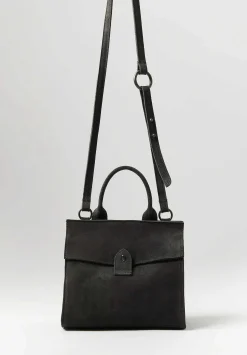 Corîu Suede Xsmall Bitta Crossbody Bag In Grey
