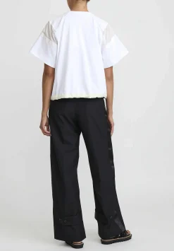 Sacai Suiting Mix Pants In Black
