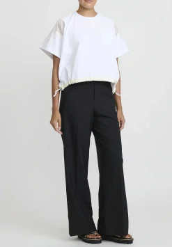 Sacai Suiting Mix Pants In Black
