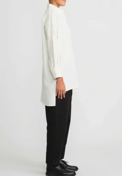 Toogood The Trawlerman Silk Shirt In Raw White