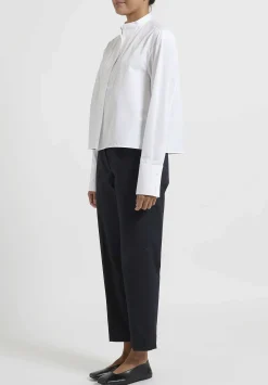 Jil Sander Thursday Cotton Poplin Shirt In White