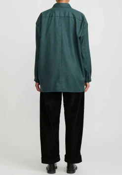 Toogood Tracer Trouser Corduroy Pants In Flint Black